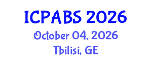 International Conference on Psychological and Behavioural Sciences (ICPABS) October 04, 2026 - Tbilisi, Georgia International Conference on Psychological and Behavioural Sciences (ICPABS) October 04, 2026 - Tbilisi, Georgia