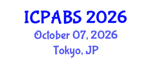 International Conference on Psychological and Behavioural Sciences (ICPABS) October 07, 2026 - Tokyo, Japan International Conference on Psychological and Behavioural Sciences (ICPABS) October 07, 2026 - Tokyo, Japan