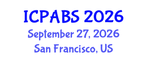 International Conference on Psychological and Behavioural Sciences (ICPABS) September 27, 2026 - San Francisco, United States International Conference on Psychological and Behavioural Sciences (ICPABS) September 27, 2026 - San Francisco, United States