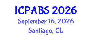 International Conference on Psychological and Behavioural Sciences (ICPABS) September 16, 2026 - Santiago, Chile
