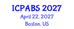 International Conference on Psychological and Behavioural Sciences (ICPABS) April 22, 2027 - Boston, United States International Conference on Psychological and Behavioural Sciences (ICPABS) April 22, 2027 - Boston, United States