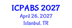 International Conference on Psychological and Behavioural Sciences (ICPABS) April 26, 2027 - Istanbul, Turkey