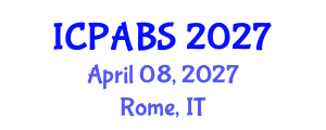 International Conference on Psychological and Behavioural Sciences (ICPABS) April 08, 2027 - Rome, Italy International Conference on Psychological and Behavioural Sciences (ICPABS) April 08, 2027 - Rome, Italy