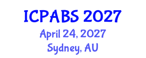 International Conference on Psychological and Behavioural Sciences (ICPABS) April 24, 2027 - Sydney, Australia International Conference on Psychological and Behavioural Sciences (ICPABS) April 24, 2027 - Sydney, Australia