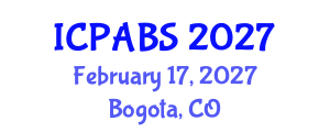 International Conference on Psychological and Behavioural Sciences (ICPABS) February 17, 2027 - Bogota, Colombia International Conference on Psychological and Behavioural Sciences (ICPABS) February 17, 2027 - Bogota, Colombia