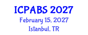 International Conference on Psychological and Behavioural Sciences (ICPABS) February 15, 2027 - Istanbul, Turkey