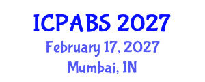 International Conference on Psychological and Behavioural Sciences (ICPABS) February 17, 2027 - Mumbai, India International Conference on Psychological and Behavioural Sciences (ICPABS) February 17, 2027 - Mumbai, India
