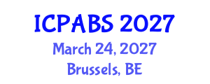 International Conference on Psychological and Behavioural Sciences (ICPABS) March 24, 2027 - Brussels, Belgium