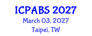 International Conference on Psychological and Behavioural Sciences (ICPABS) March 03, 2027 - Taipei, Taiwan