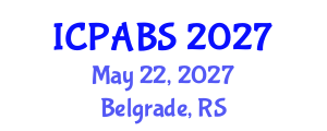 International Conference on Psychological and Behavioural Sciences (ICPABS) May 22, 2027 - Belgrade, Serbia International Conference on Psychological and Behavioural Sciences (ICPABS) May 22, 2027 - Belgrade, Serbia