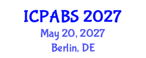 International Conference on Psychological and Behavioural Sciences (ICPABS) May 20, 2027 - Berlin, Germany International Conference on Psychological and Behavioural Sciences (ICPABS) May 20, 2027 - Berlin, Germany