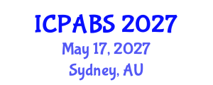International Conference on Psychological and Behavioural Sciences (ICPABS) May 17, 2027 - Sydney, Australia International Conference on Psychological and Behavioural Sciences (ICPABS) May 17, 2027 - Sydney, Australia