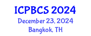 International Conference on Psychological, Behavioral and Cognitive Sciences (ICPBCS) December 23, 2024 - Bangkok, Thailand
