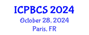 International Conference on Psychological, Behavioral and Cognitive Sciences (ICPBCS) October 28, 2024 - Paris, France