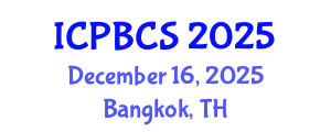 International Conference on Psychological, Behavioral and Cognitive Sciences (ICPBCS) December 16, 2025 - Bangkok, Thailand
