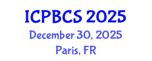 International Conference on Psychological, Behavioral and Cognitive Sciences (ICPBCS) December 30, 2025 - Paris, France