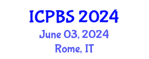 International Conference on Psychological, Behavioral and Science (ICPBS) June 03, 2024 - Rome, Italy