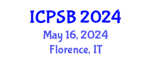 International Conference on Psychological Sciences and Behaviors (ICPSB) May 16, 2024 - Florence, Italy