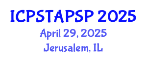 International Conference on Psychological Skills Training and Athletic Performance in Sports Psychology (ICPSTAPSP) April 29, 2025 - Jerusalem, Israel