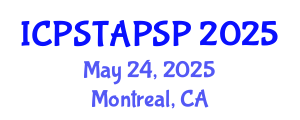 International Conference on Psychological Skills Training and Athletic Performance in Sports Psychology (ICPSTAPSP) May 24, 2025 - Montreal, Canada