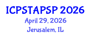 International Conference on Psychological Skills Training and Athletic Performance in Sports Psychology (ICPSTAPSP) April 29, 2026 - Jerusalem, Israel