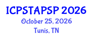 International Conference on Psychological Skills Training and Athletic Performance in Sports Psychology (ICPSTAPSP) October 25, 2026 - Tunis, Tunisia International Conference on Psychological Skills Training and Athletic Performance in Sports Psychology (ICPSTAPSP) October 25, 2026 - Tunis, Tunisia