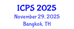 International Conference on Psychological Society (ICPS) November 29, 2025 - Bangkok, Thailand