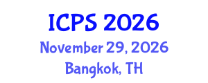 International Conference on Psychological Society (ICPS) November 29, 2026 - Bangkok, Thailand