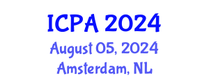 International Conference on Psychology and Applications (ICPA) August 05, 2024 - Amsterdam, Netherlands