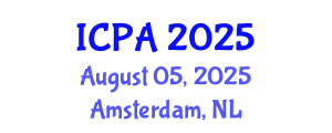 International Conference on Psychology and Applications (ICPA) August 05, 2025 - Amsterdam, Netherlands