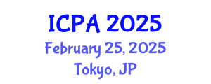 International Conference on Psychology and Applications (ICPA) February 25, 2025 - Tokyo, Japan