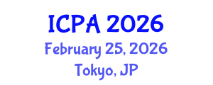 International Conference on Psychology and Applications (ICPA) February 25, 2026 - Tokyo, Japan