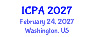 International Conference on Psychology and Applications (ICPA) February 24, 2027 - Washington, United States International Conference on Psychology and Applications (ICPA) February 24, 2027 - Washington, United States