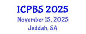 International Conference on Psychology and Behavioral Sciences (ICPBS) November 15, 2025 - Jeddah, Saudi Arabia