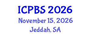 International Conference on Psychology and Behavioral Sciences (ICPBS) November 15, 2026 - Jeddah, Saudi Arabia