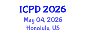 International Conference on Psychology and Development (ICPD) May 04, 2026 - Honolulu, United States International Conference on Psychology and Development (ICPD) May 04, 2026 - Honolulu, United States