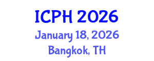 International Conference on Psychology and Health (ICPH) January 18, 2026 - Bangkok, Thailand