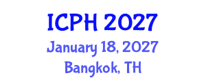International Conference on Psychology and Health (ICPH) January 18, 2027 - Bangkok, Thailand International Conference on Psychology and Health (ICPH) January 18, 2027 - Bangkok, Thailand