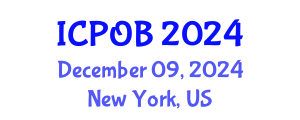 International Conference on Psychology and Organizational Behavior (ICPOB) December 09, 2024 - New York, United States
