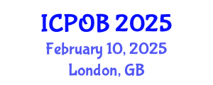 International Conference on Psychology and Organizational Behavior (ICPOB) February 10, 2025 - London, United Kingdom