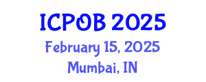 International Conference on Psychology and Organizational Behavior (ICPOB) February 15, 2025 - Mumbai, India
