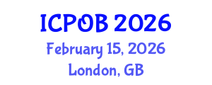International Conference on Psychology and Organizational Behavior (ICPOB) February 15, 2026 - London, United Kingdom