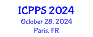 International Conference on Psychology and Psychological Sciences (ICPPS) October 28, 2024 - Paris, France