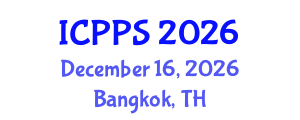 International Conference on Psychology and Psychological Sciences (ICPPS) December 16, 2026 - Bangkok, Thailand International Conference on Psychology and Psychological Sciences (ICPPS) December 16, 2026 - Bangkok, Thailand
