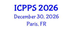 International Conference on Psychology and Psychological Sciences (ICPPS) December 30, 2026 - Paris, France International Conference on Psychology and Psychological Sciences (ICPPS) December 30, 2026 - Paris, France