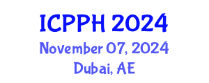 International Conference on Psychology and Public Health (ICPPH) November 07, 2024 - Dubai, United Arab Emirates