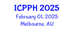 International Conference on Psychology and Public Health (ICPPH) February 01, 2025 - Melbourne, Australia