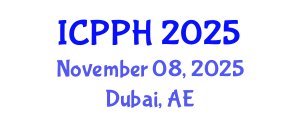 International Conference on Psychology and Public Health (ICPPH) November 08, 2025 - Dubai, United Arab Emirates
