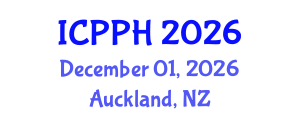 International Conference on Psychology and Public Health (ICPPH) December 01, 2026 - Auckland, New Zealand International Conference on Psychology and Public Health (ICPPH) December 01, 2026 - Auckland, New Zealand