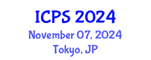 International Conference on Psychology and Sociology (ICPS) November 07, 2024 - Tokyo, Japan